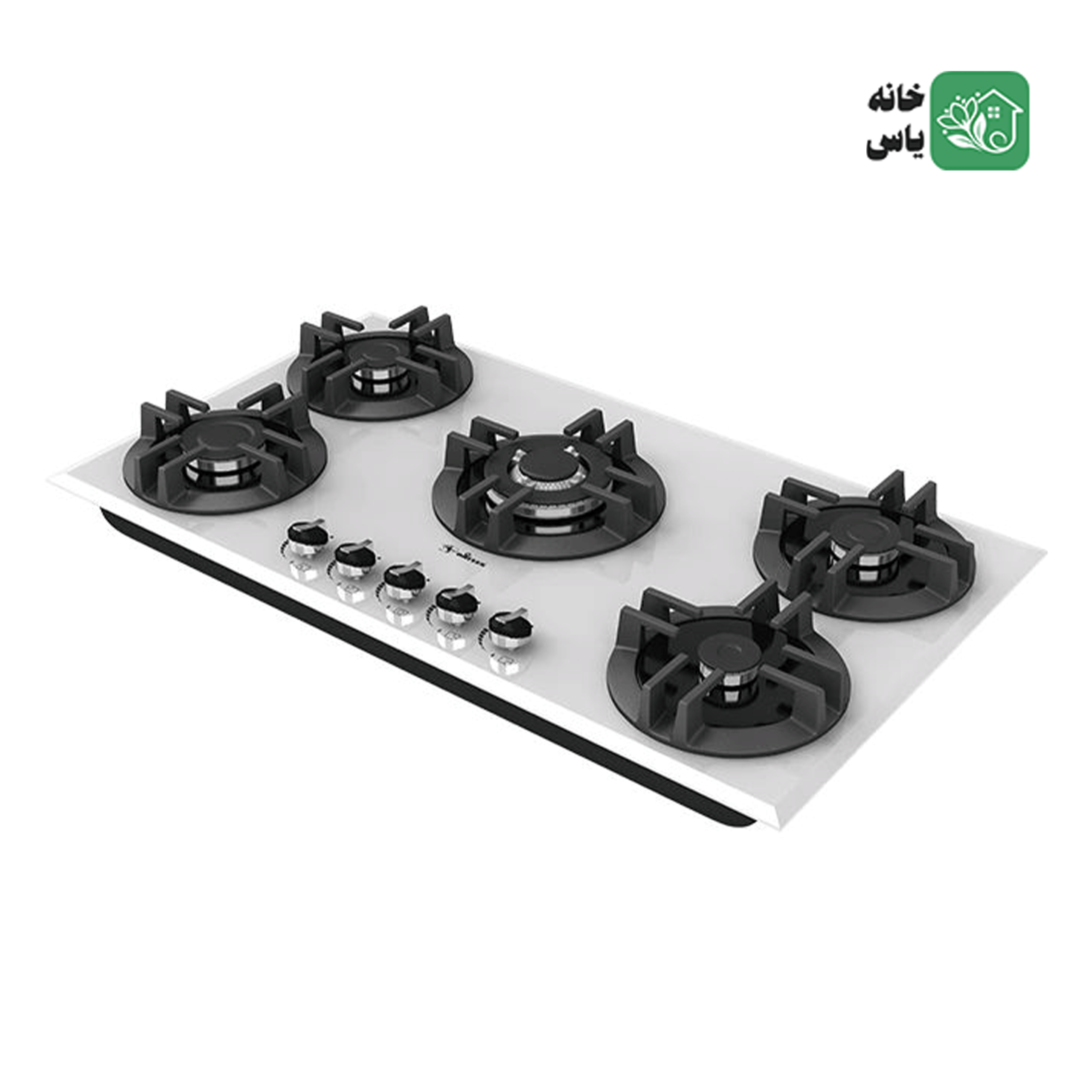 اجاق صفحه ای شیشه سفید داتیس کد-551